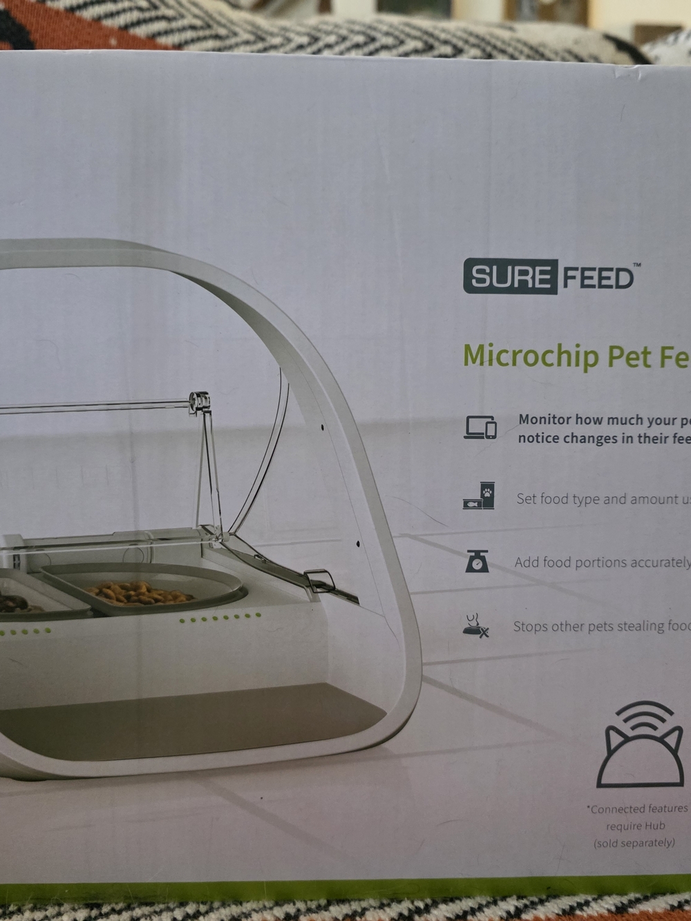 SURE FEED Microchip Pet Feeder Brand New In Box